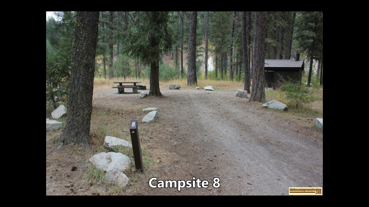 A Photographic Tour of Tie Creek Campground 8 miles North of Couch, Idaho