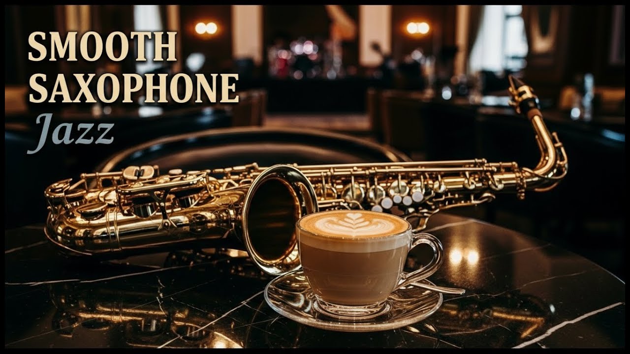 ☕ Coffee Time Jazz Sax • Smooth Background Music for Relaxing Hours