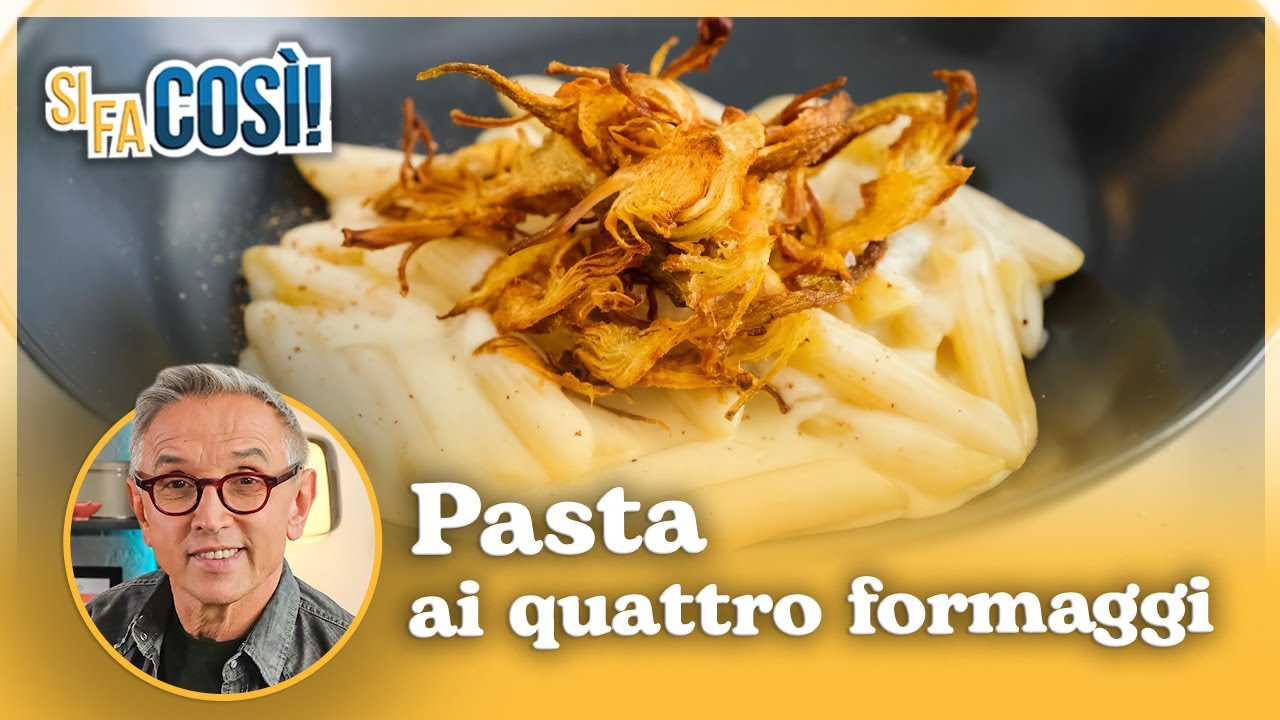 Pasta ai quattro formaggi - Si fa così | Chef BRUNO BARBIERI