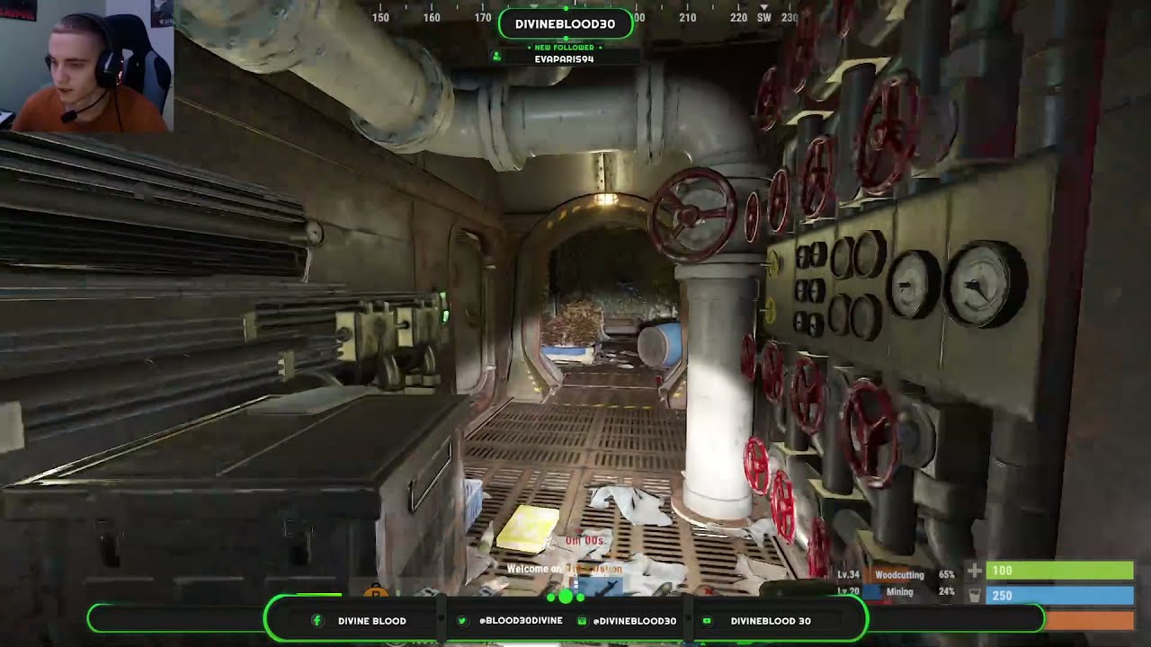 Rust PvE, découverte du laboratoire sous marin ! (VOD du 29/12)