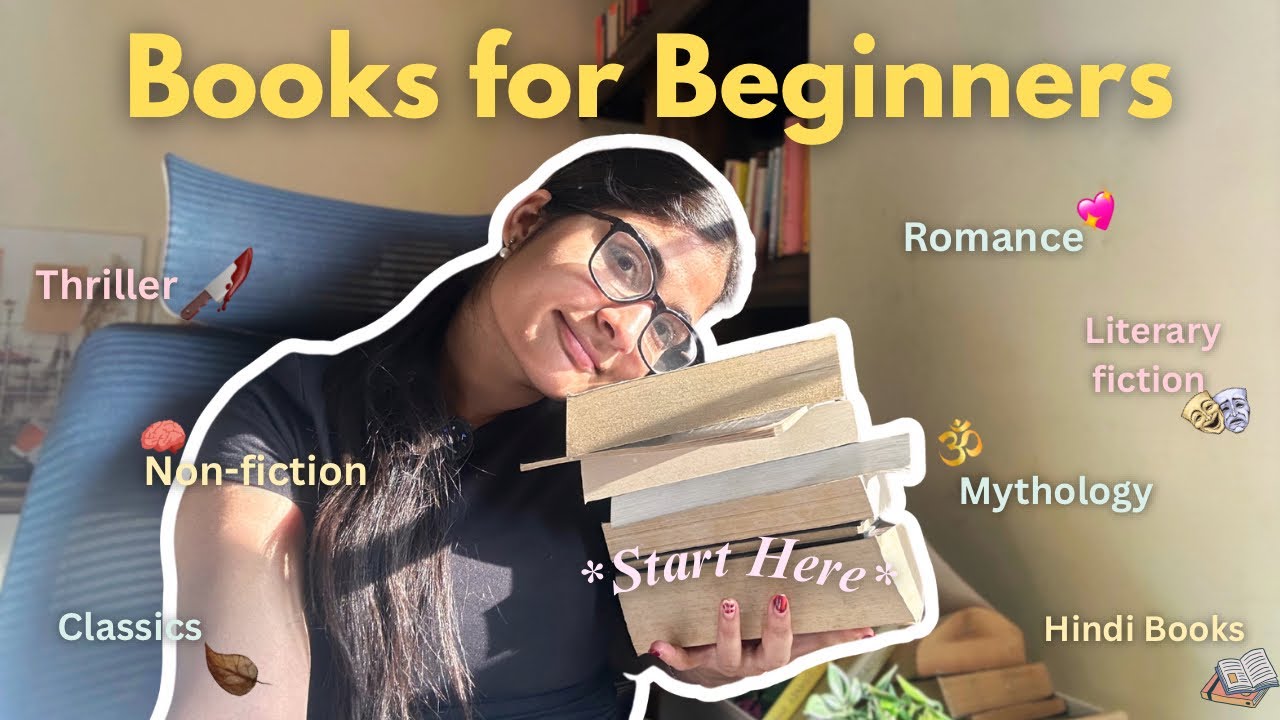 📚BEST BOOKS TO START READING | Don’t Know Where to Start? Start Here💭✨ (Beginners Guide in Hindi)