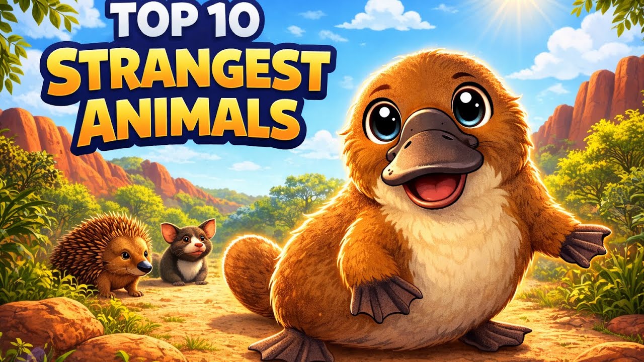 Top 10 Strangest Animals from Australia! 🐨🌏