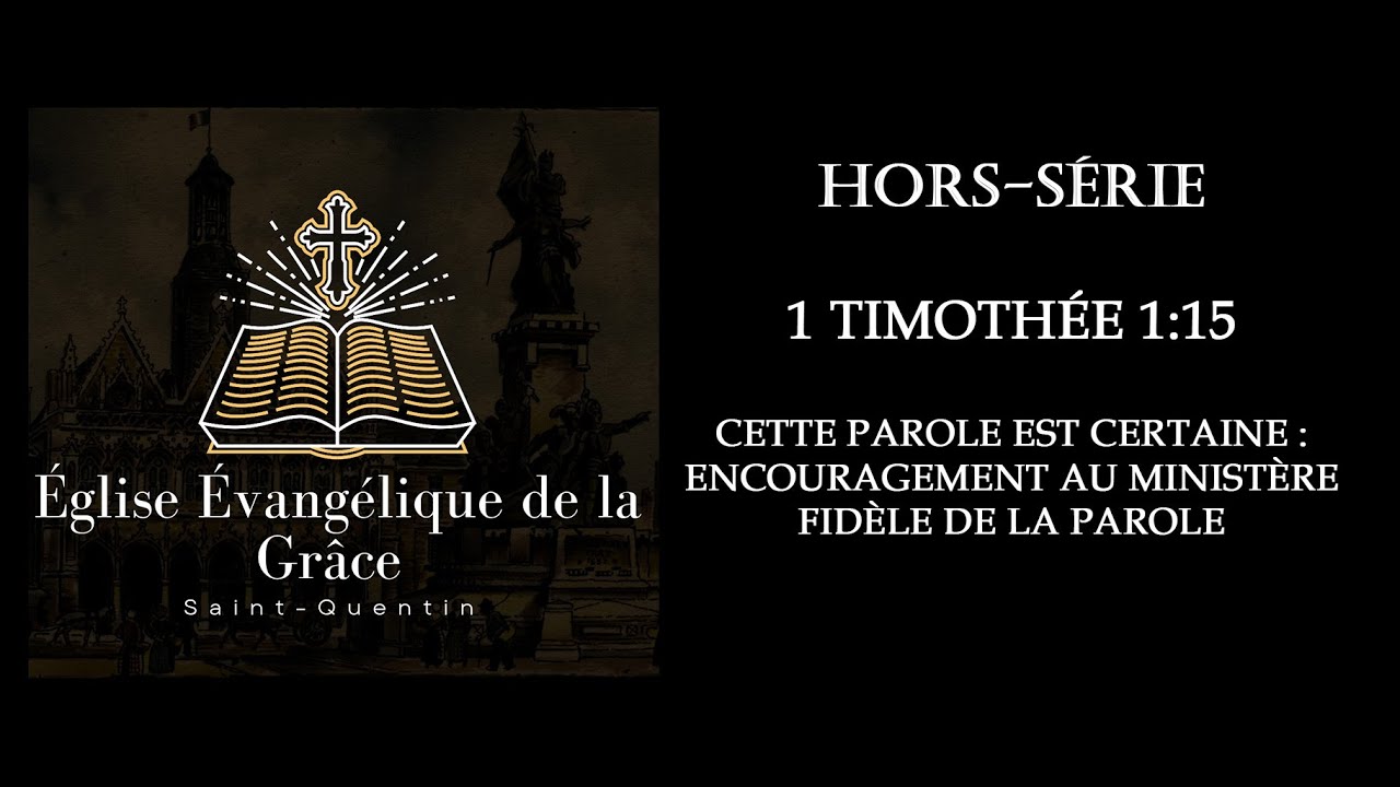 Cette Parole est certaine - Hors-série