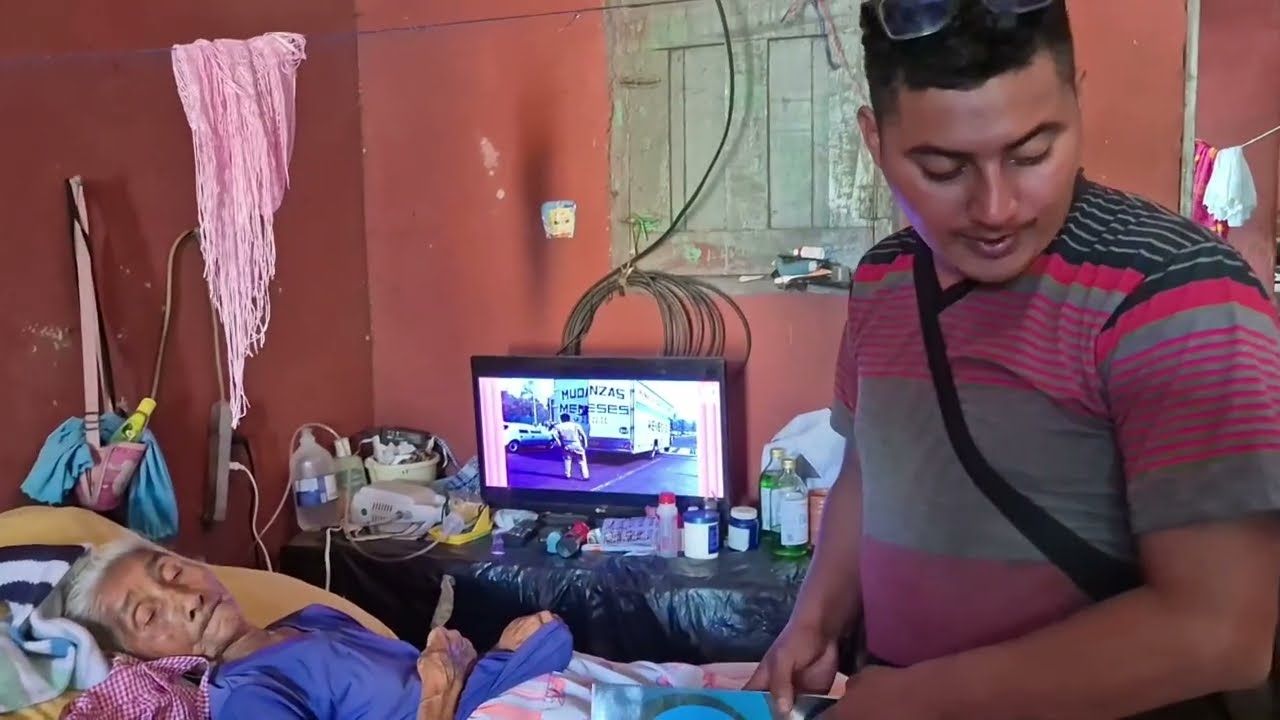 ABUELITA ENMA conoce a MAYCOL por primera vez ella ya no aguanta dijo