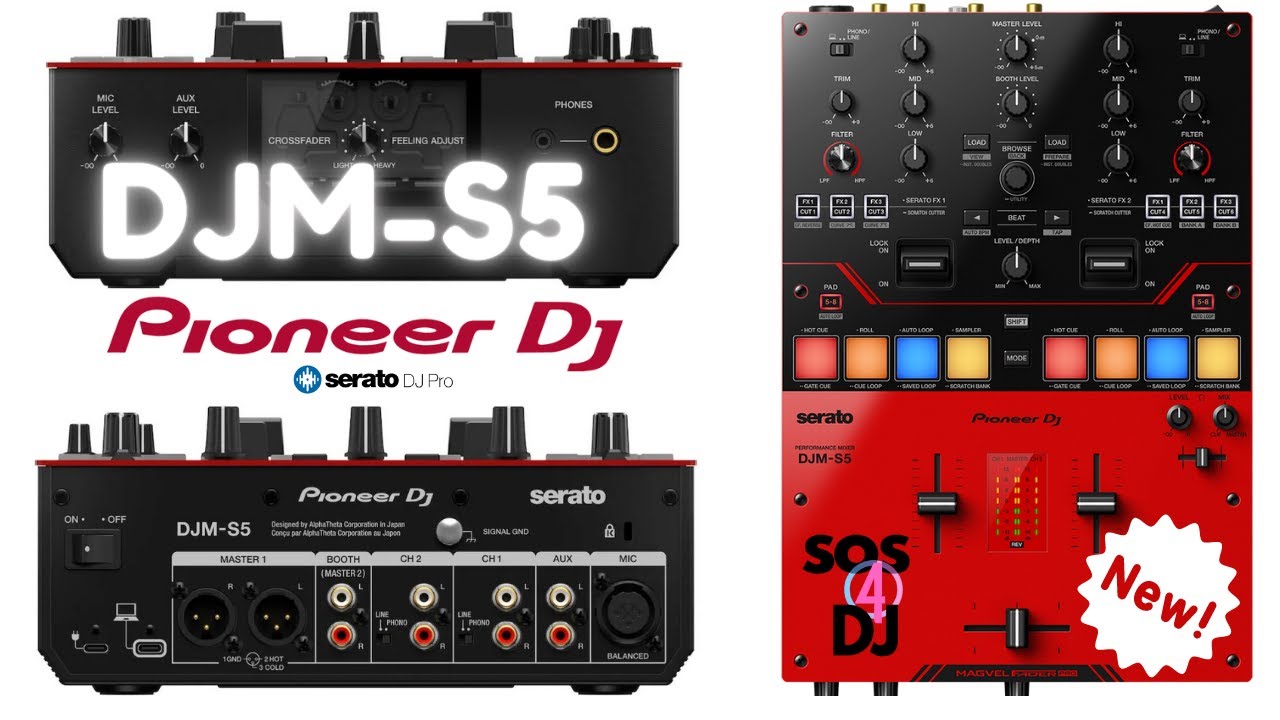 Pioneer DJM-S5 New battle Mixer
