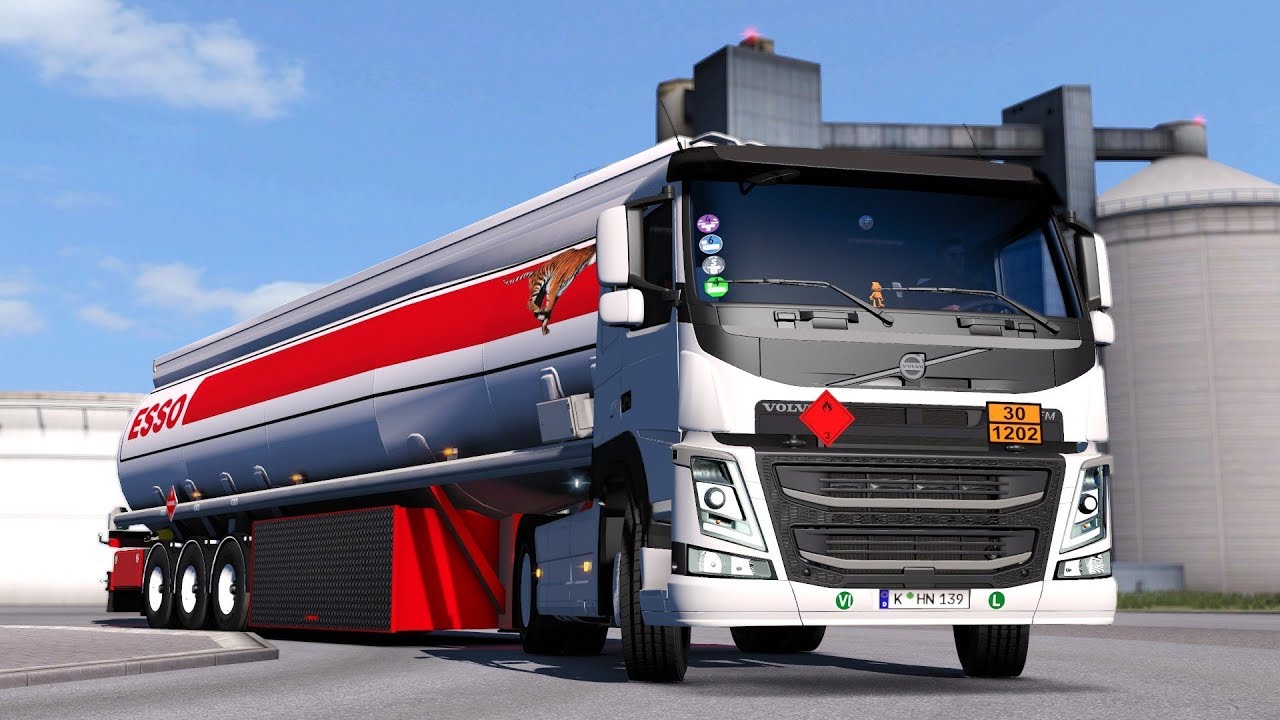 ETS2 1.34 ProMods 2.33 Volvo FM Rotterdam - Frankfurt