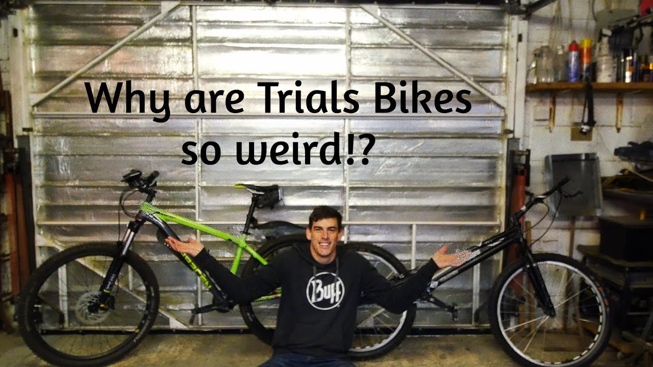 Trials bikes are weird