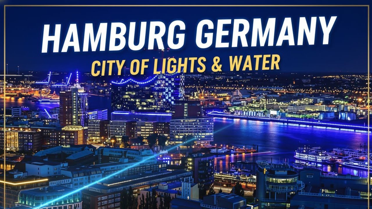 Hamburg Night | Hamburg | Hamburg Germany | Hamburg Vlog 