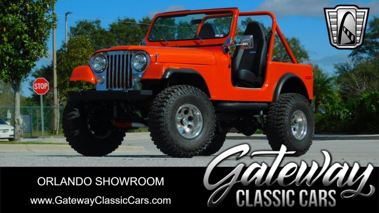 1985 Jeep CJ-7 For Sale Gateway Classic Cars of Orlando Stock #2538