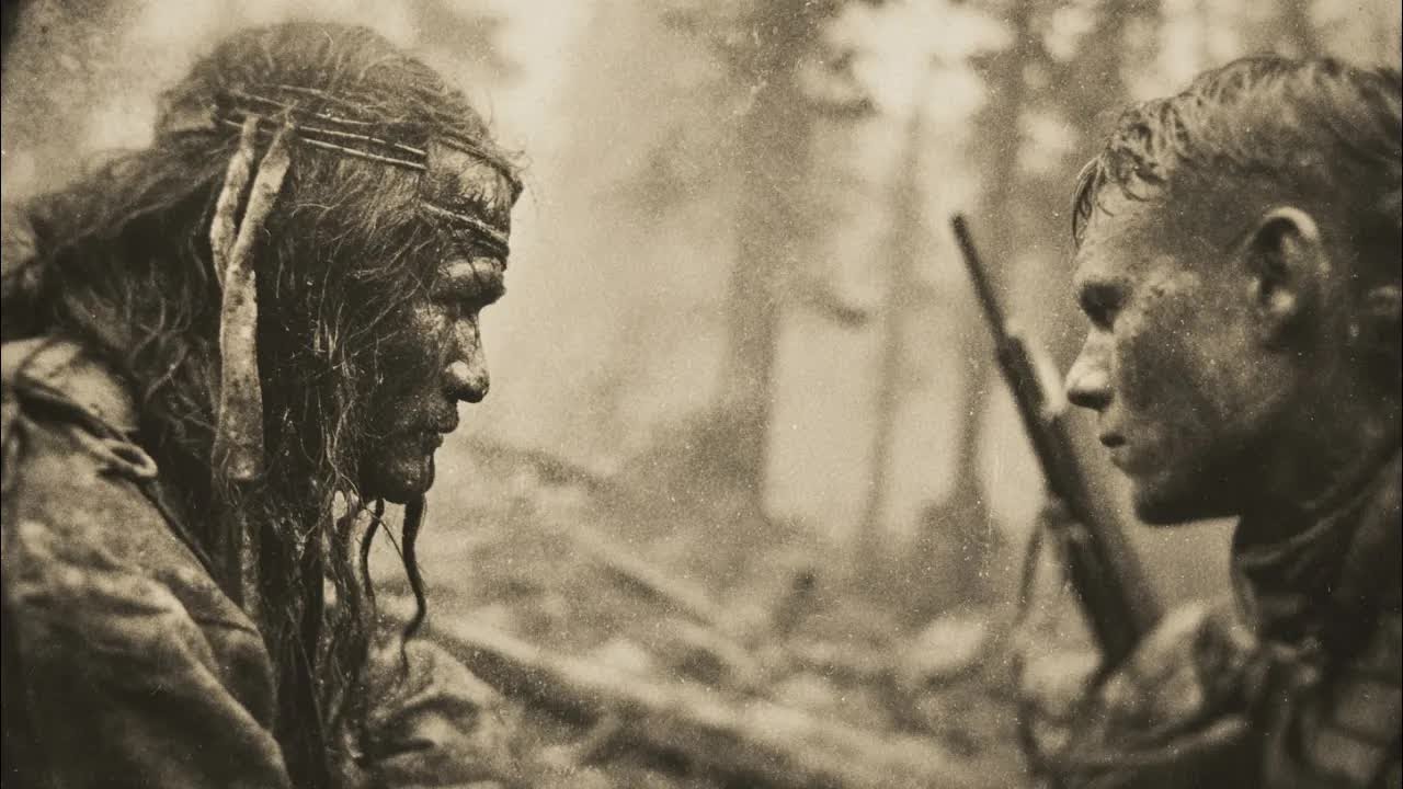 Apache and the Blond German Soldier ｜ A World War II Battlefield Story