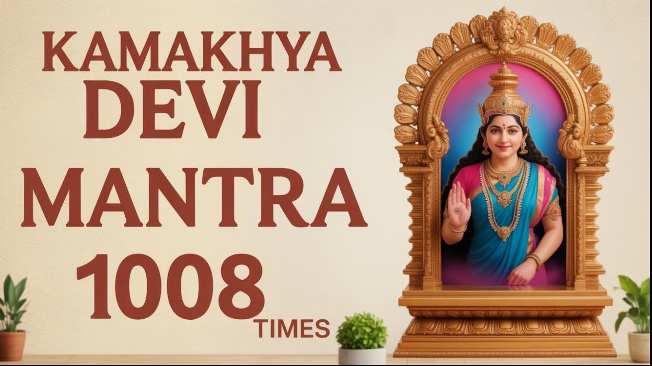 Kamakhya Devi Mantra 1008 Times | Powerful Shakti Chant for Blessings, Protection & Tantra Energy