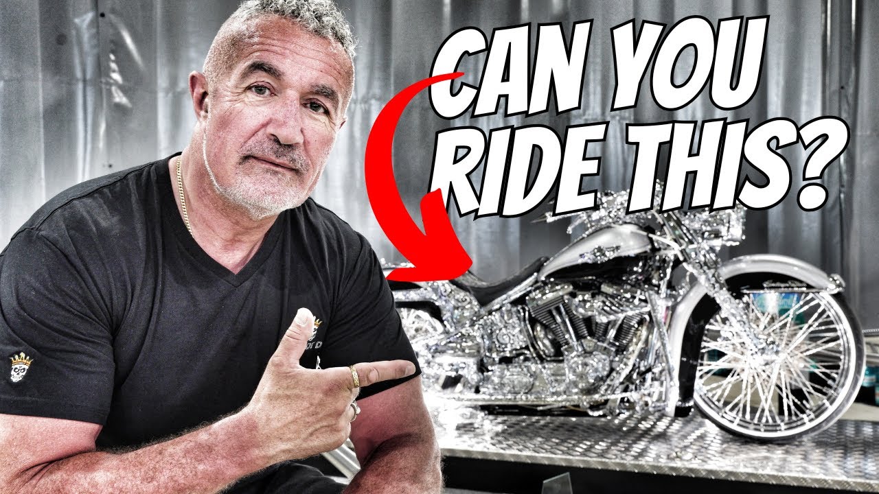 Riding With GANGSTER Style Harley Viclas, Low Riders & Cholo Style Bikes