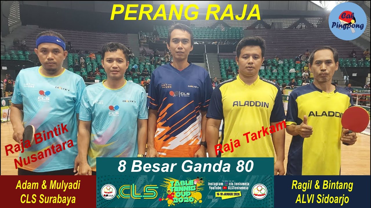 PERANG RAJA, Adam & Mulyadi Raja Bintik Nusantara (CLS) vs Bintang & Ragil Raja Tarkam (ALVI)