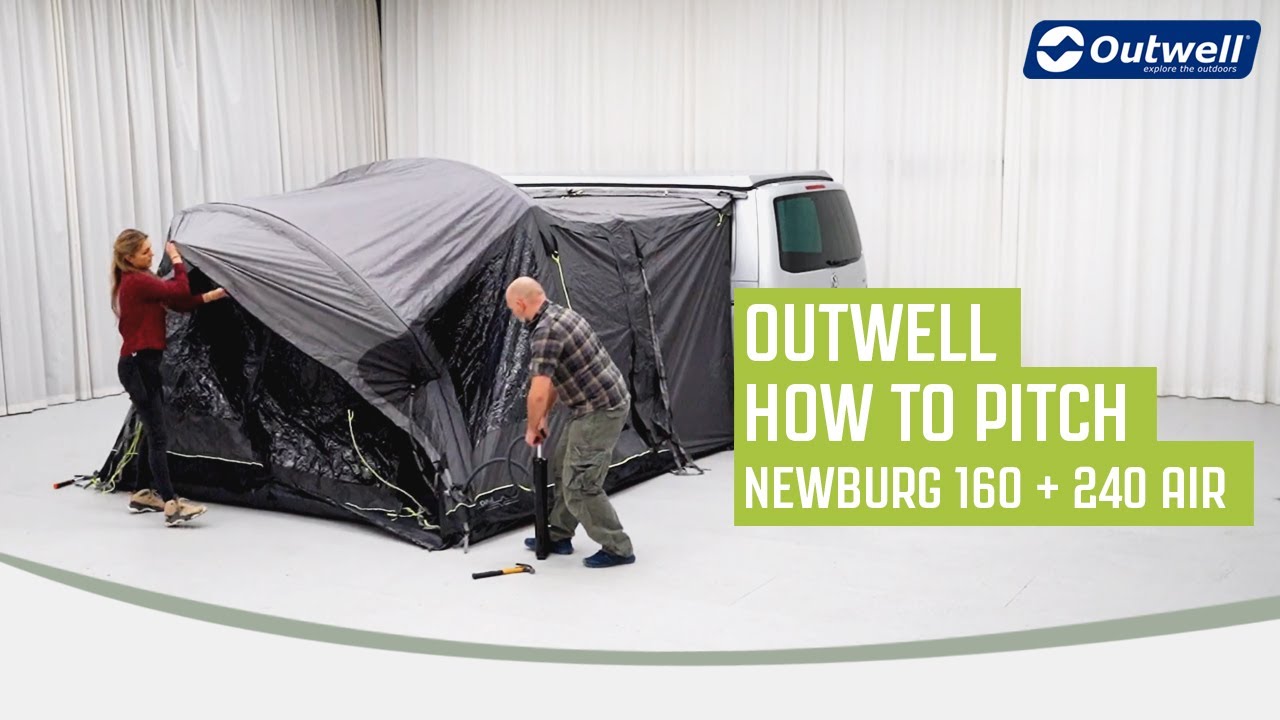 How to Pitch: Newburg 240 + 160 Air | Outwell 2023