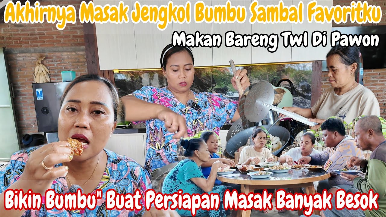 MAK SUN KEMBALI KERJA,PAK RIBUT MASUK TWL‼️TWL GAJIAN || MASAK SAMBEL JENGKOL,PENTOL 6 KG,PAKIS DLL 