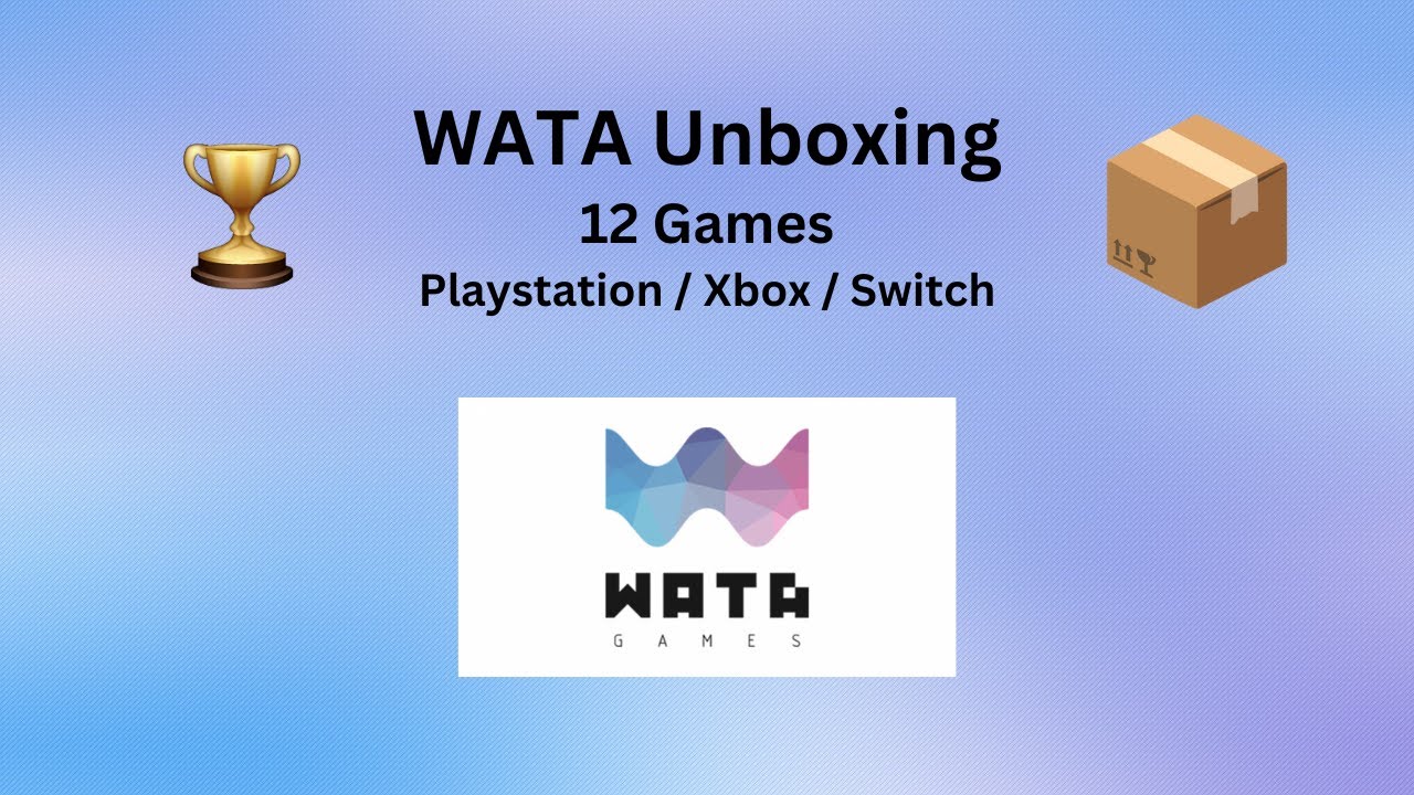 WATA 12 Games Unboxing📦 - PS3 Grail 🏆 - Game Showcase