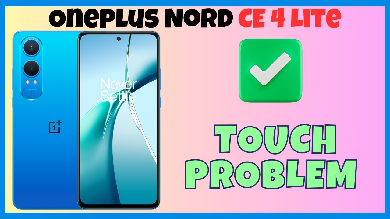 Проблема с сенсором / сенсор работает медленно на Oneplus Nord CE 4 Lite