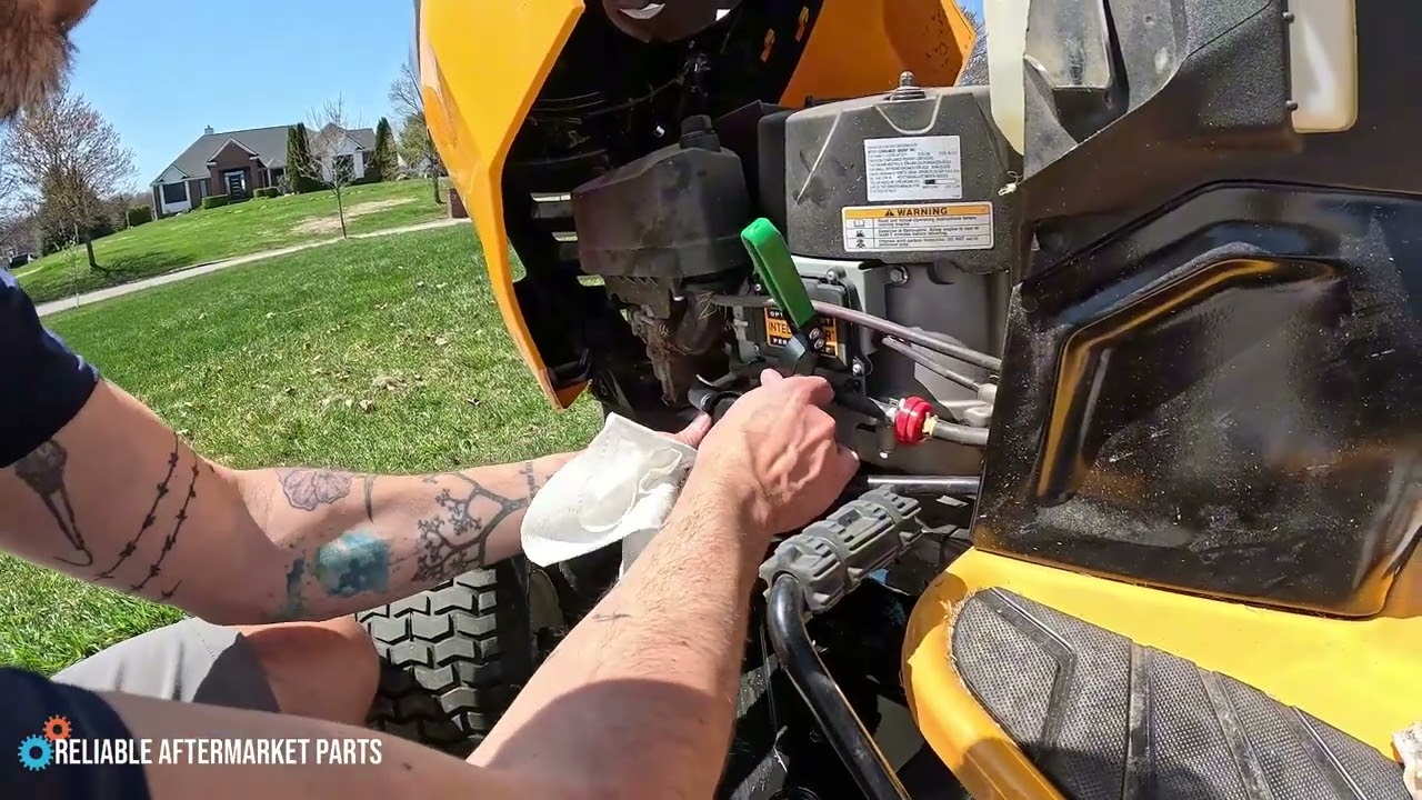 How to Change Oil on a Cub Cadet XT1 | Quick DIY Maintenance