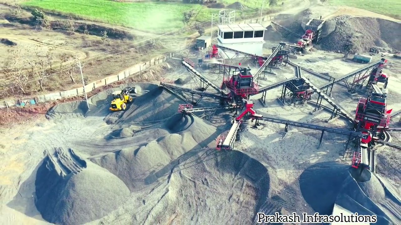 SANDVIK 3 STAGE 250 CRUSHING AND SCREENING PLANT