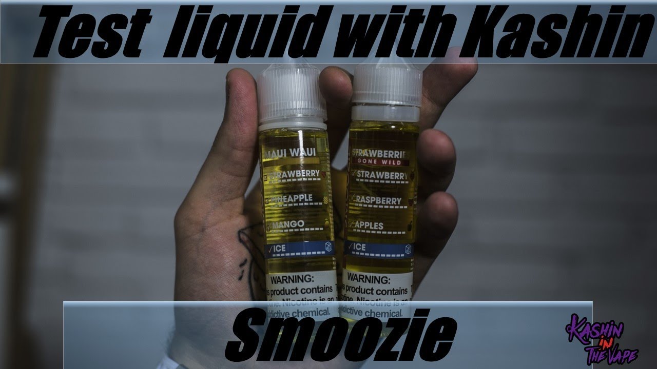 Тест жидкости с Кашином #120/Liquid test with Kashin/ Жидкость Smoozie