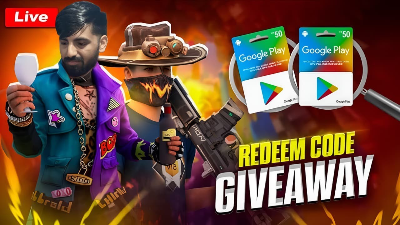FREE REDEEM CODE GIVEAWYA❤️🎁 | FREE FIRE #classyff #nonstopgaming #freefire #freefirelive |NOTA