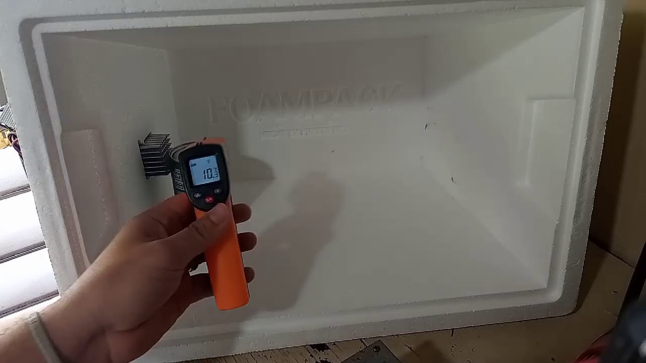 nevera o refrigerador con celda peltier (face de pruebas)
