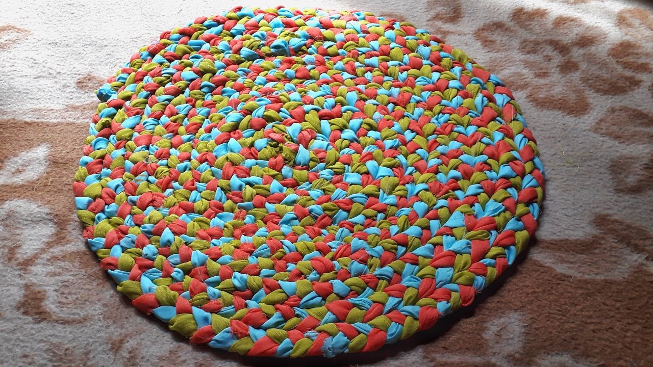 How To Make Door Mat With Waste Clothes| Reusable Idea Of Waste clothes