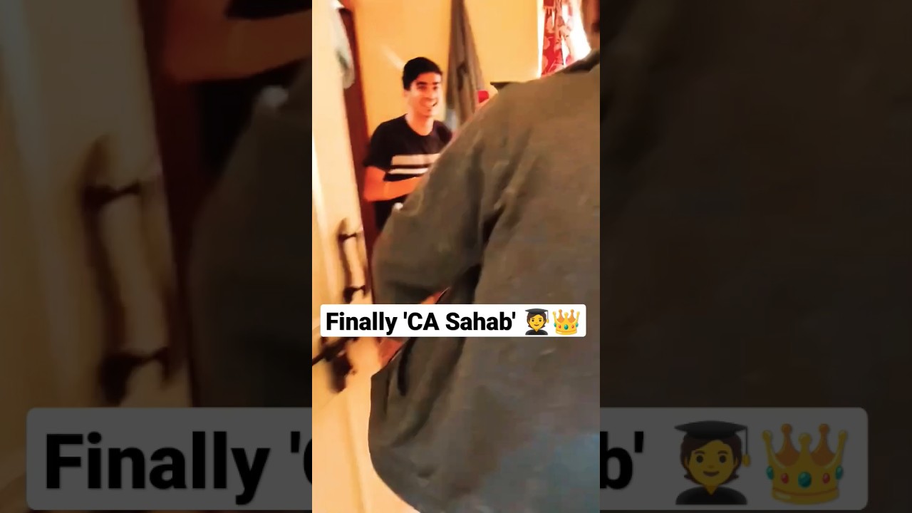 CA Result Reaction 🥺 Feeling after cracking CA Exam😍 | CA Final Result Emotional Video | CA Himanshu