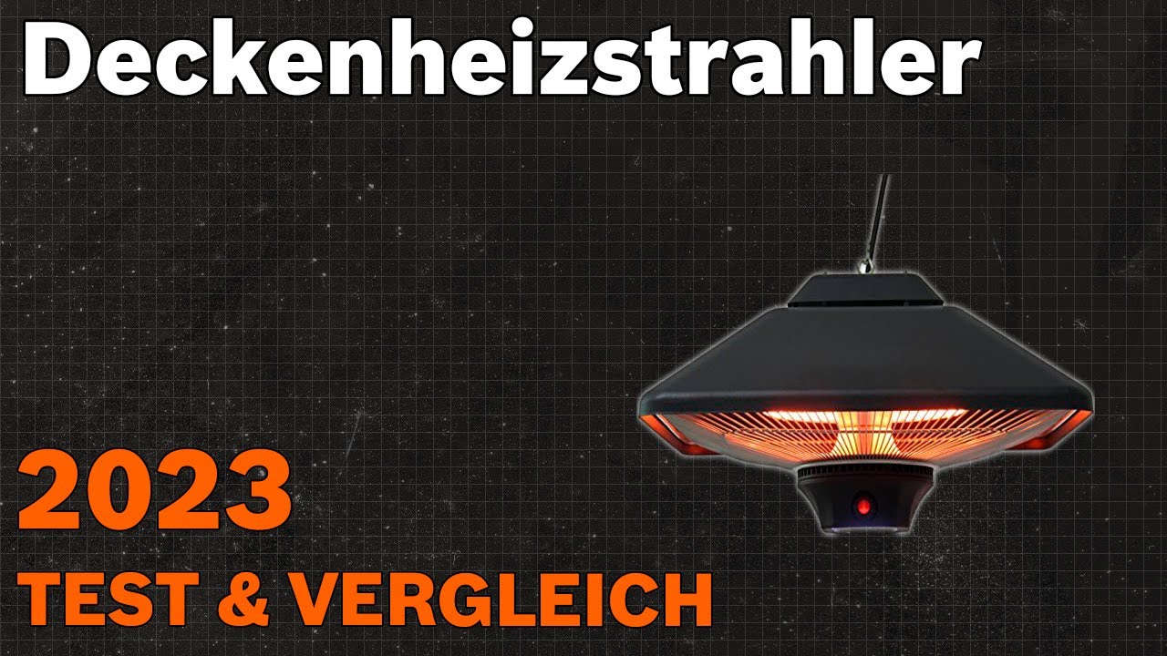 TOP–7. Die besten Deckenheizstrahler. Test & Vergleich 2023 | Deutsch