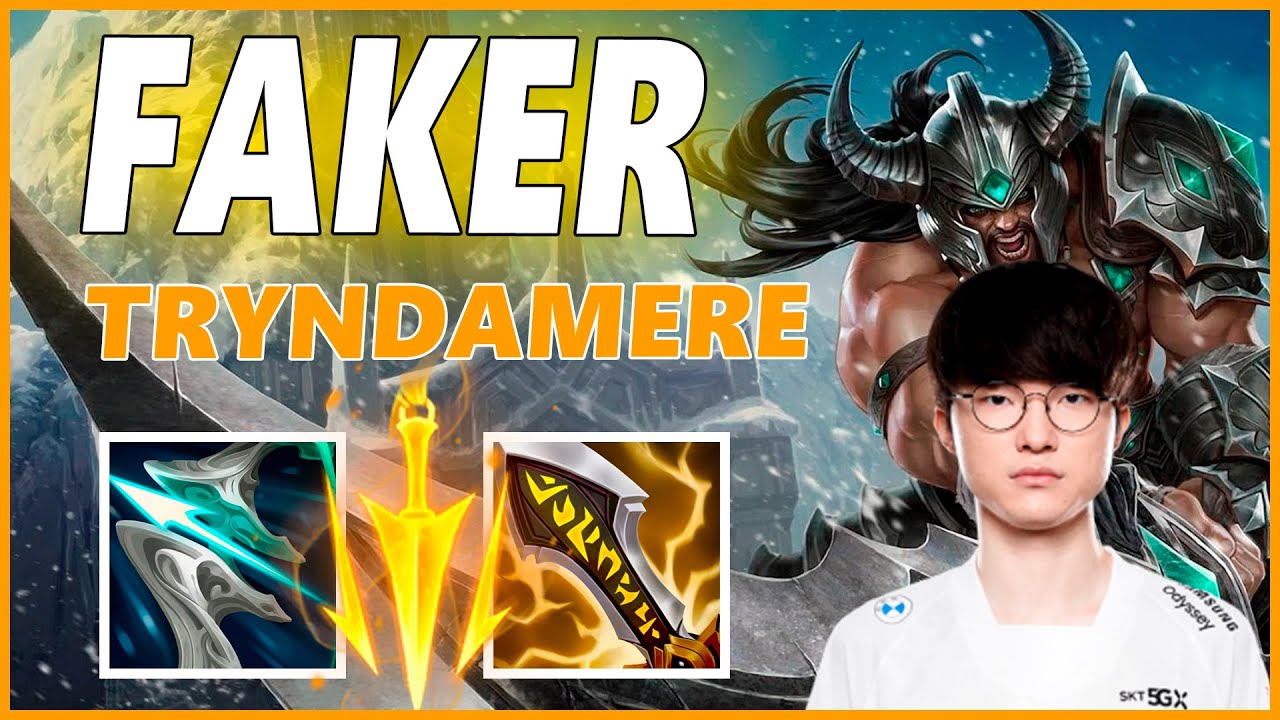⚡FAKER TRYNDAMERE MID GAMEPLAY⚡SEASON 12 LEAGUE OF LEGENDS