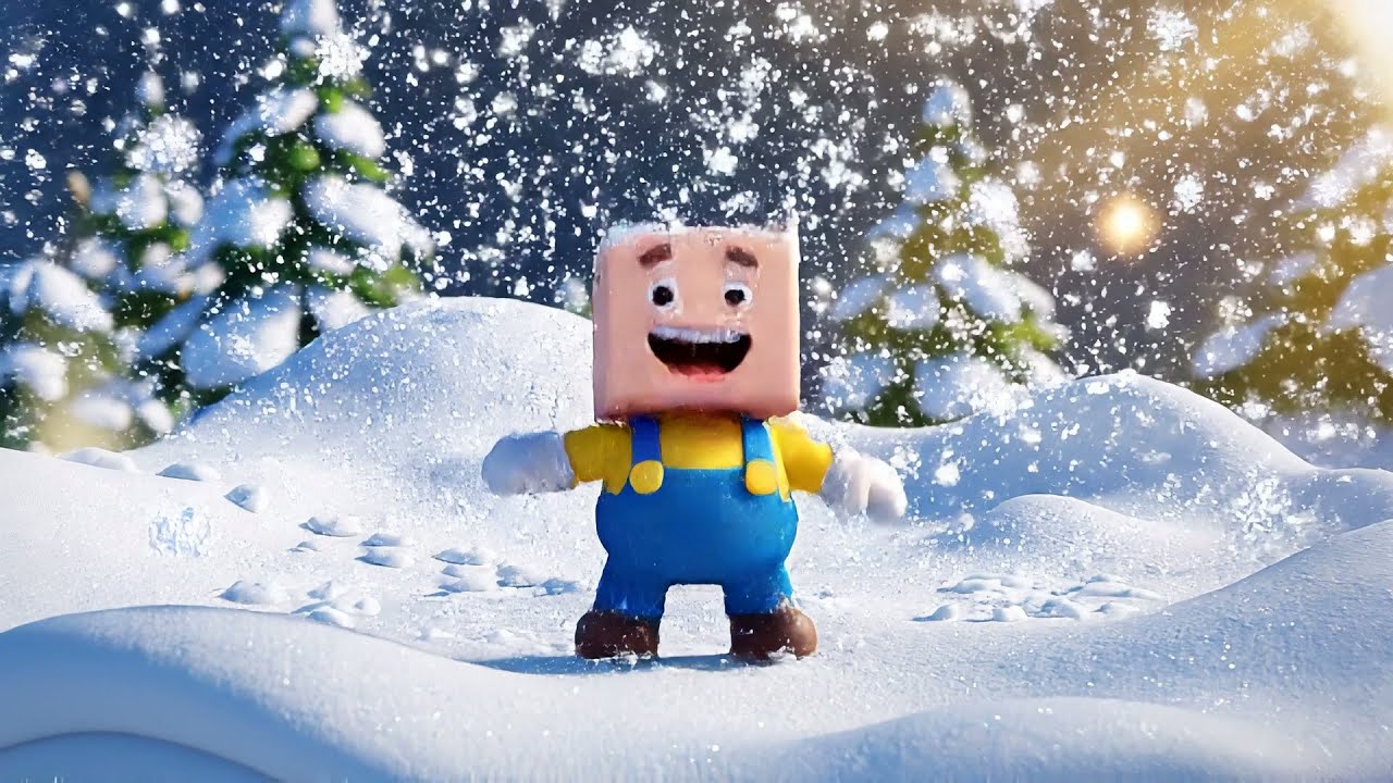 Pequeño Novato de Roblox Se Perdió Dentro | Rimas y Canciones Infantiles