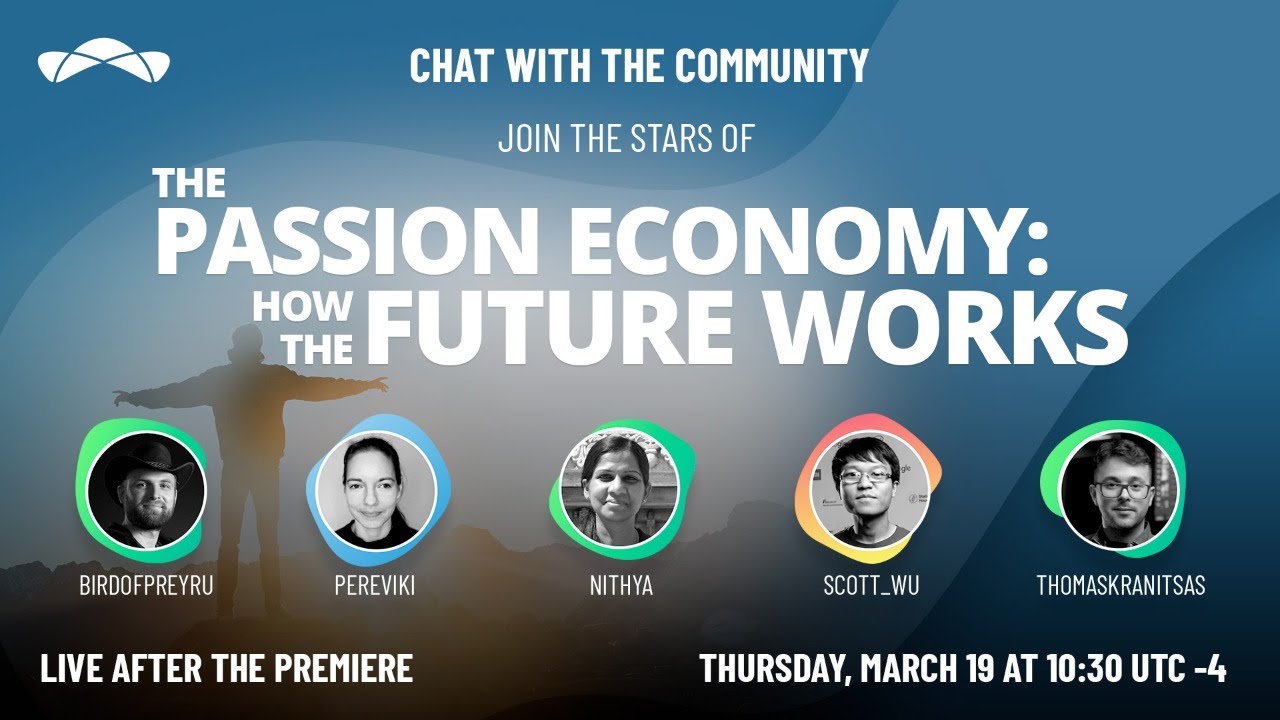 Q&A w/ the stars of Passion Economy: How The Future Works