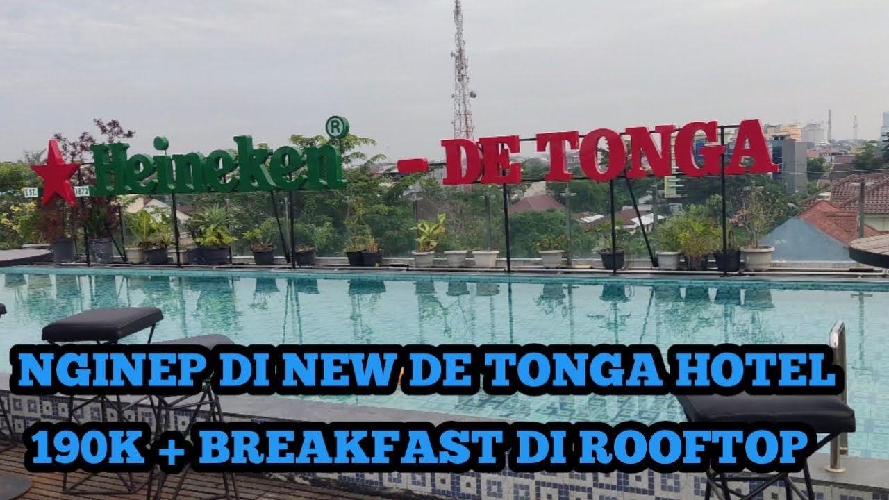 Review Hotel New De Tonga Medan, Harga 190k include breakfast di rooftop!!!