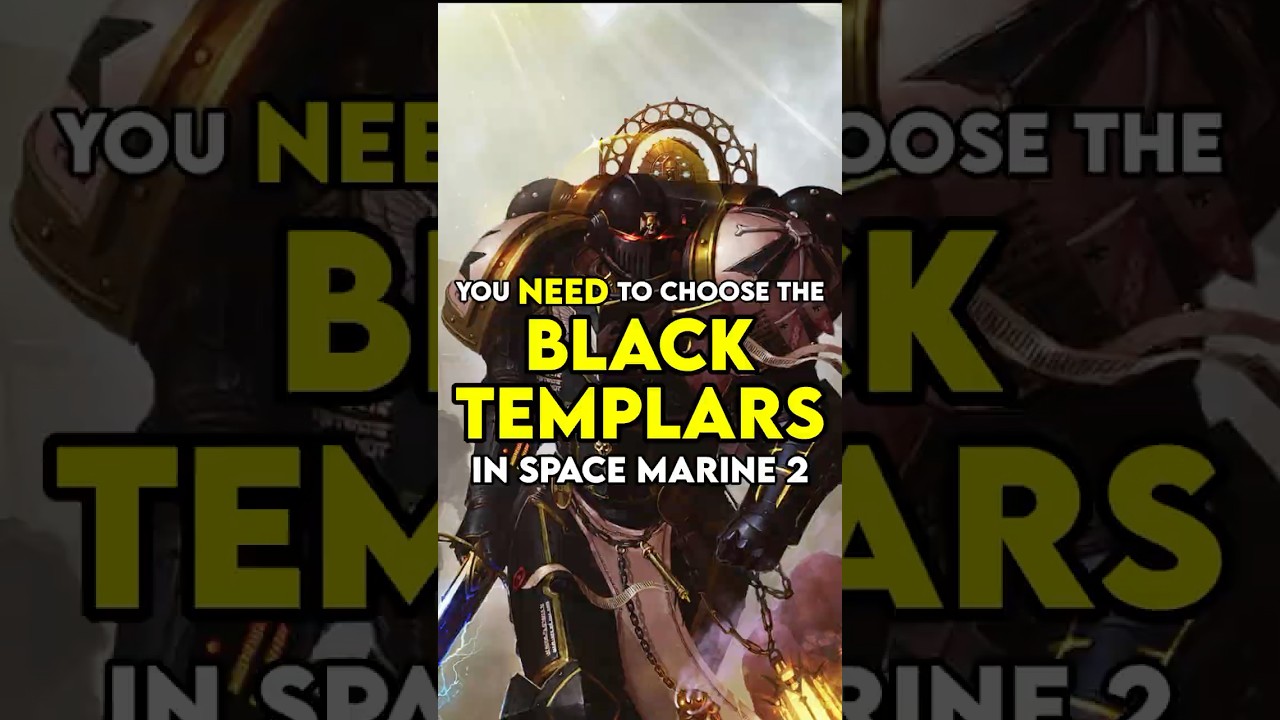 Why You NEED To Choose The BLACK TEMPLARS