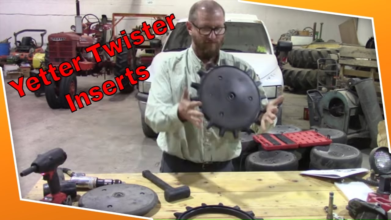 Closing wheel replacement with Yetter Twisters