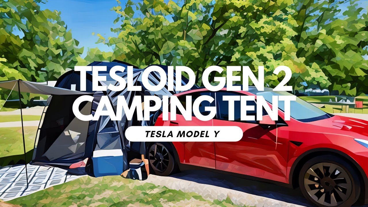 Обзор палатки Tesloid Gen 2 — Tesla Model Y