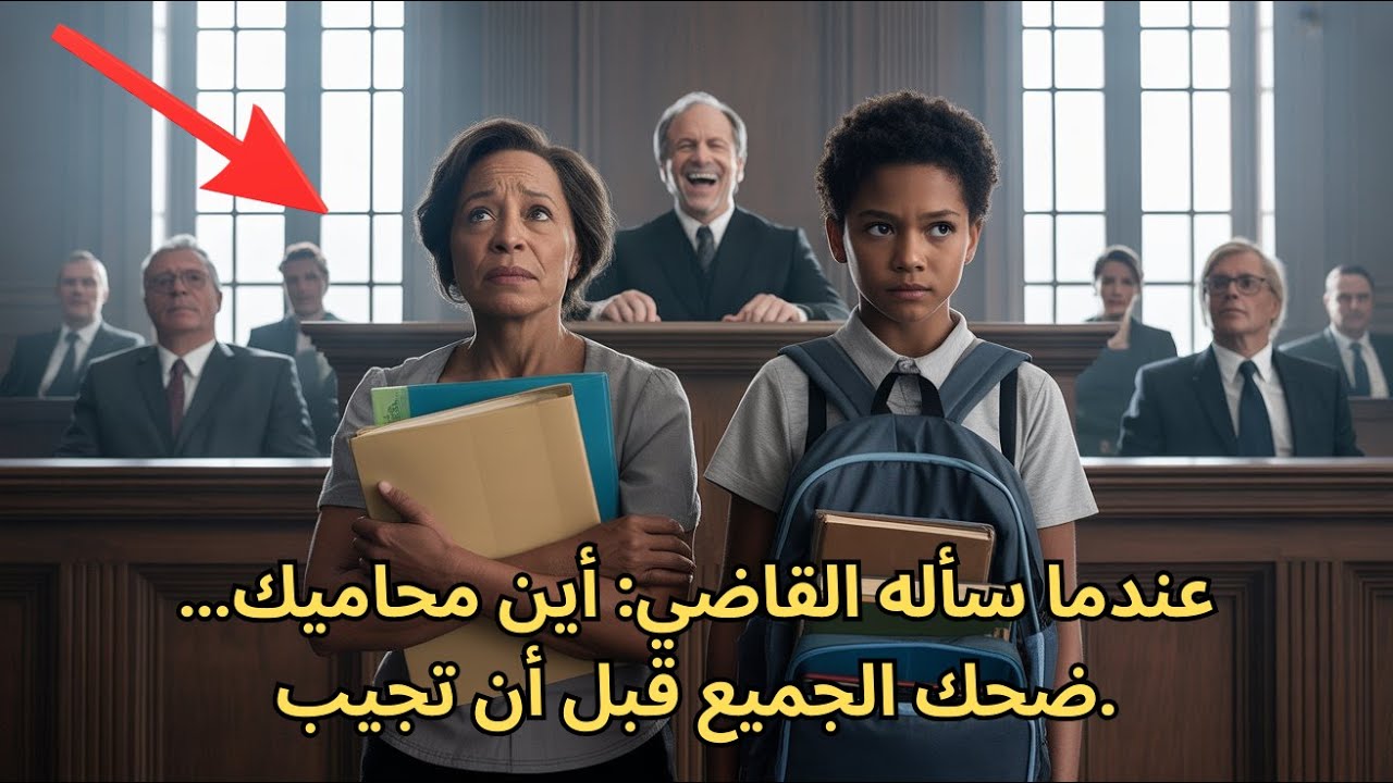 ضحك القاضي على أم بلا محامٍ… حتى كشف ابنها العبقري الحقيقة وقلب المحكمة.