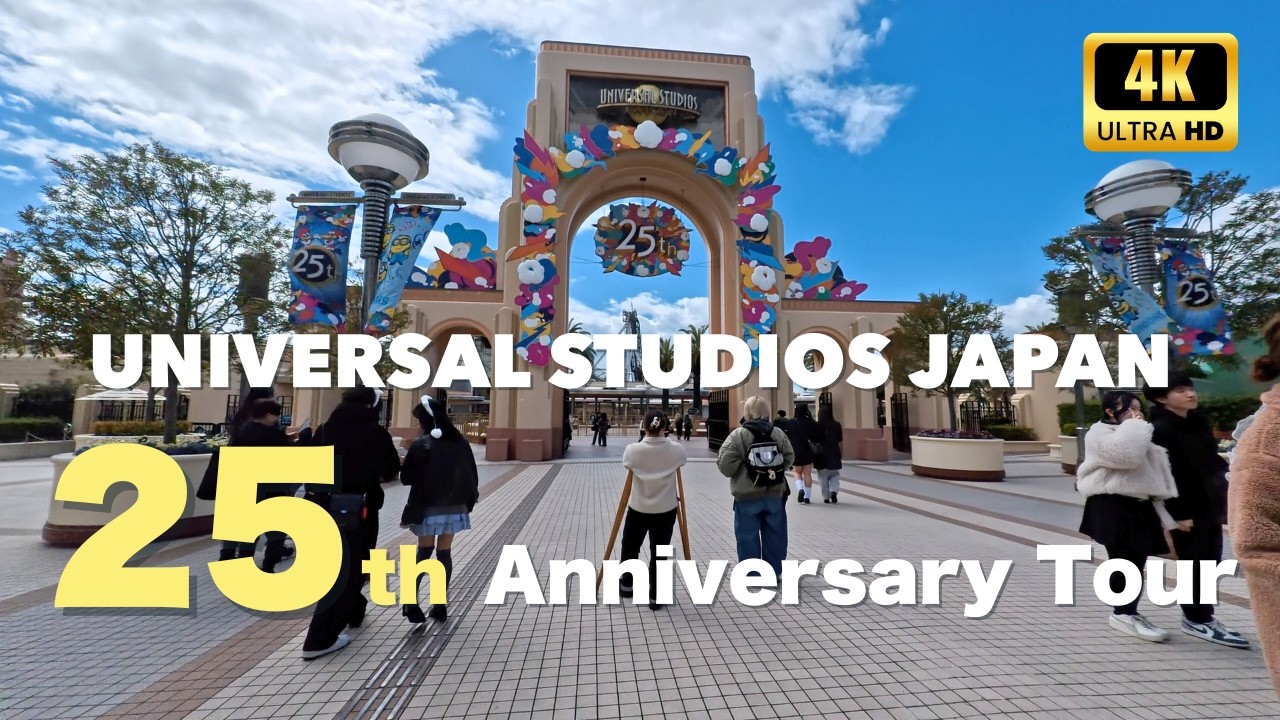 Universal Studios Japan 25th Anniversary 2026 Full Tour | Super Nintendo World & More