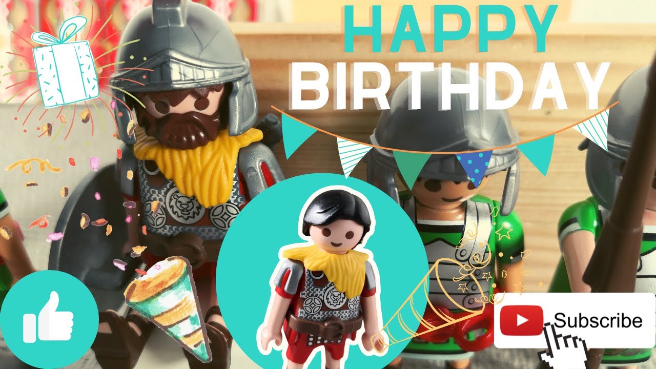 Playmobil Film - Die Römer feiern Geburtstag - Darians Filme