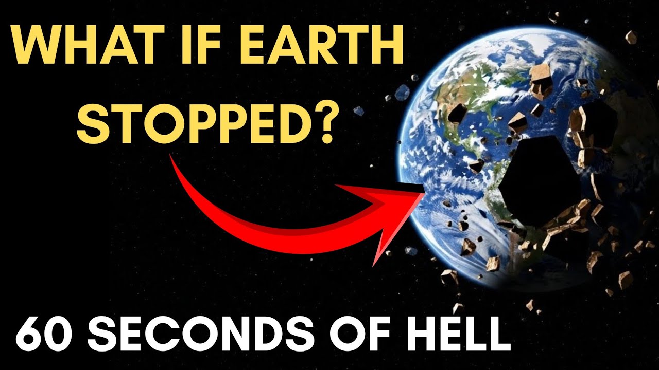 What If Earth Stopped Spinning for Just 60 Seconds? ⏱️