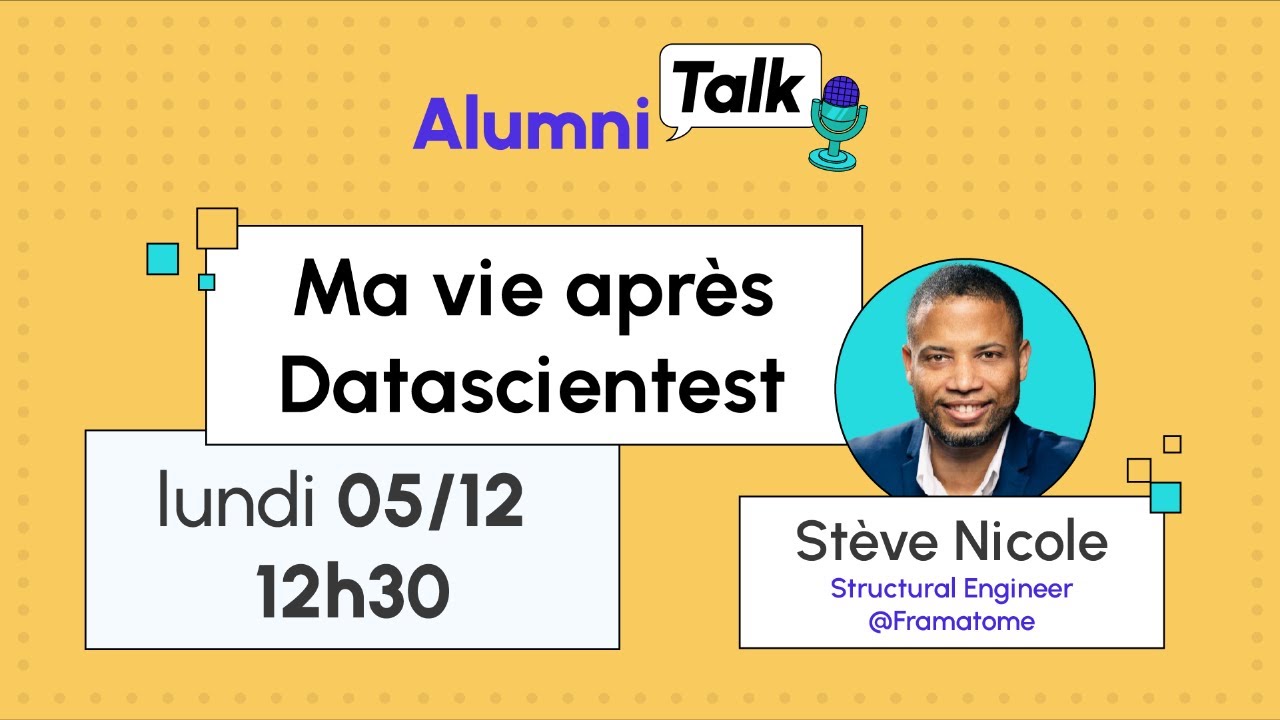 Ma vie après DataScientest avec Stève Nicole, alumni Data Engineer