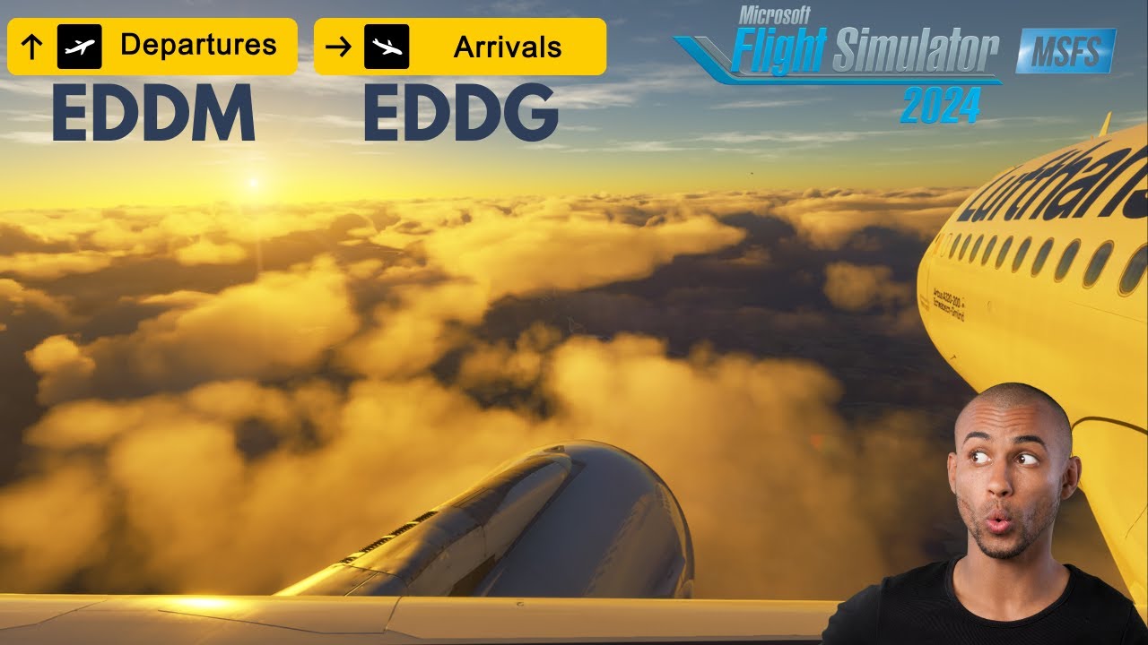 Flight Simulator 2024 + A320 | München ✈ Münster | RTX™ 4070 Ti Super