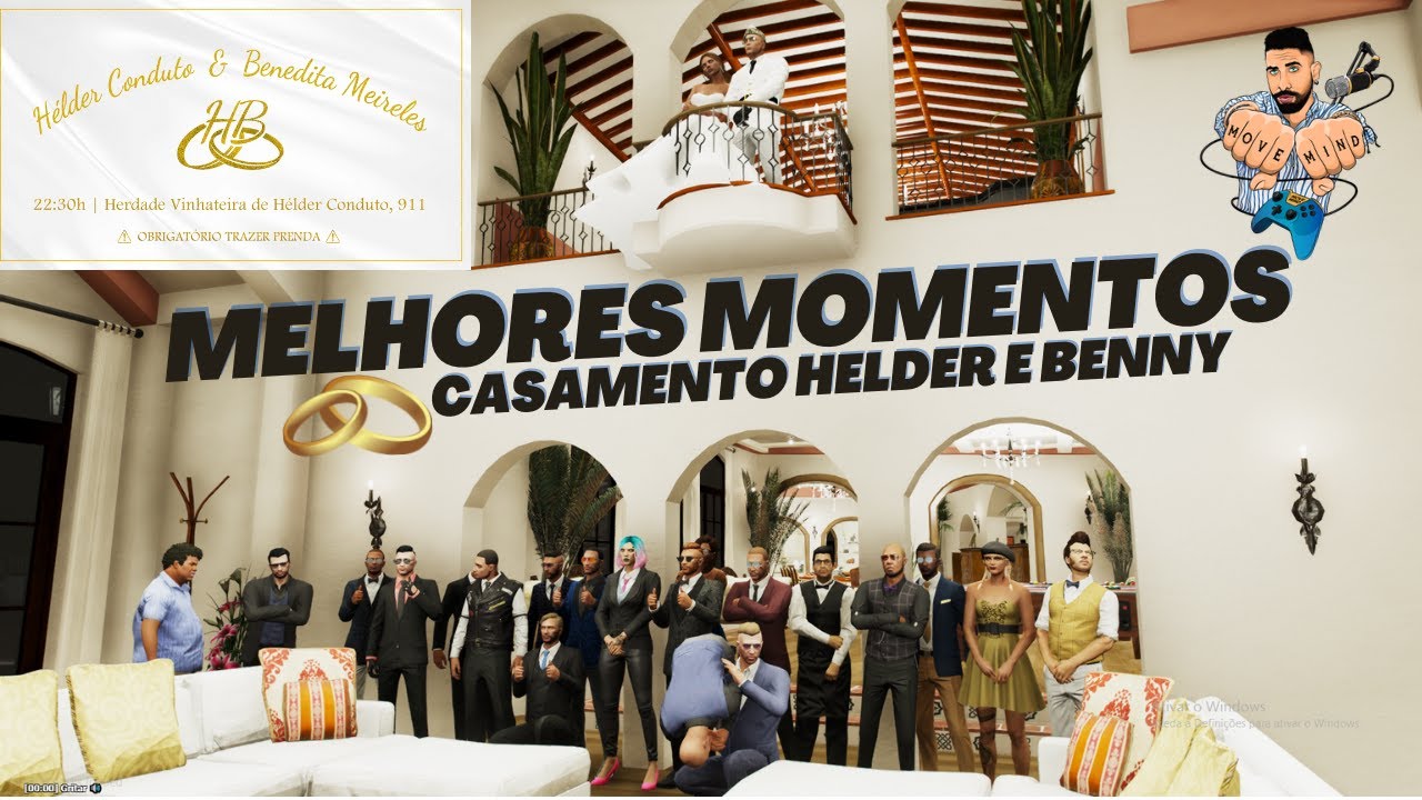 MOVE MIND - MELHORES MOMENTOS DO CASAMENTO DE HÉLDER CONDUTO E DA BENNY!! - TTVCLIPSPT