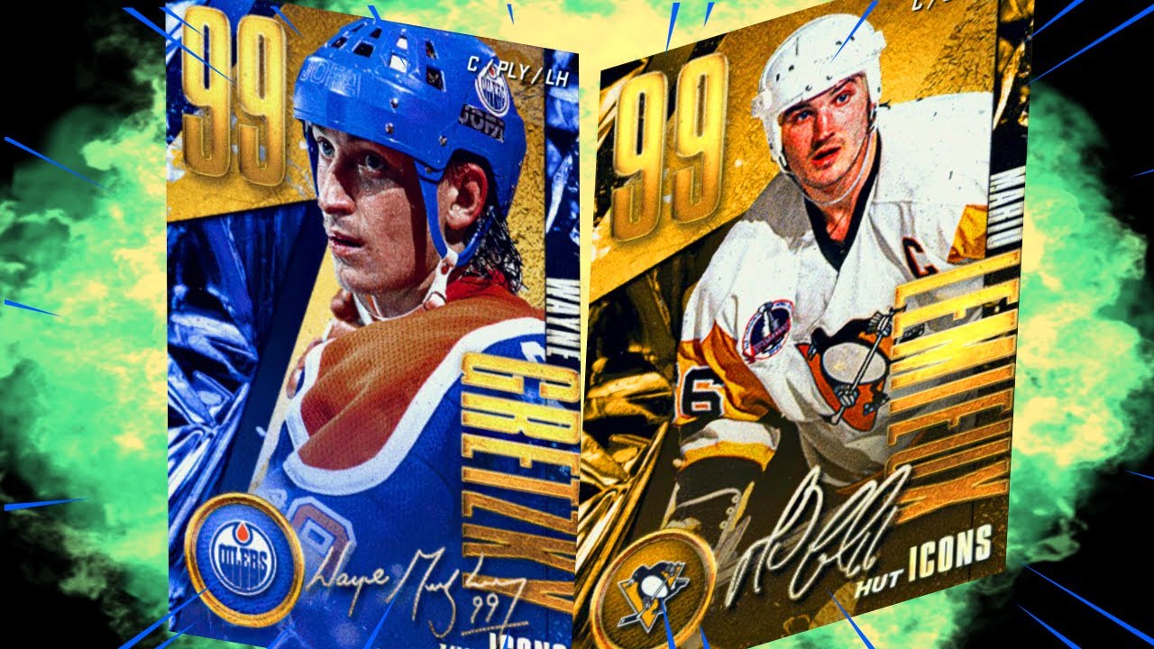 WHICH CARD SHOULD YOU BUILD! 99 GRETZKY OR 99 LEMIEUX IN NHL 21 HUT!