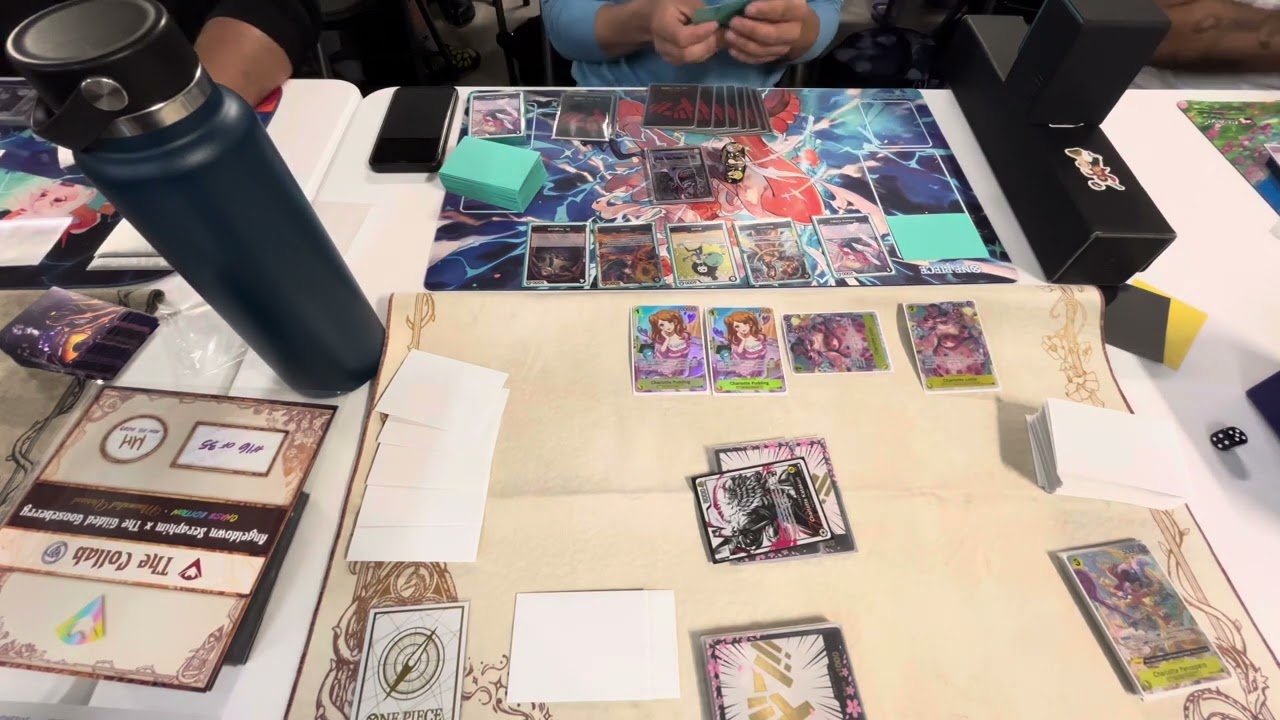 One Piece TCG [OP06] Yellow Katakuri vs Black Gecko Moria Round 1!