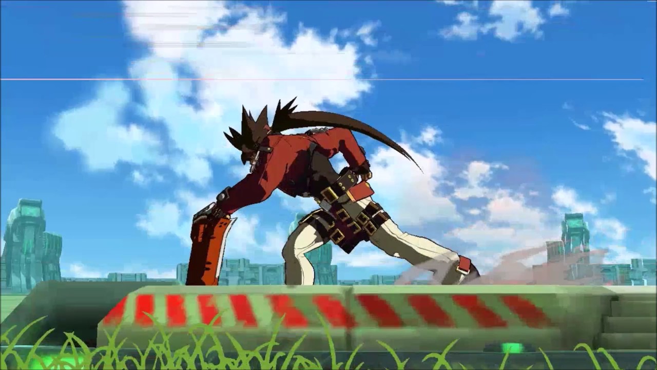 Sol jumps on the rocket (GG Xrd Sign)