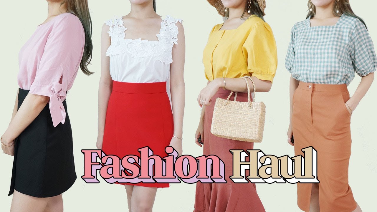 패션하울 여름 옷 코디 : 7월 인터넷 쇼핑몰 하울 : Fashion Haul ♥︎ [패션유튜버 재리마이즈 Jaelimize]
