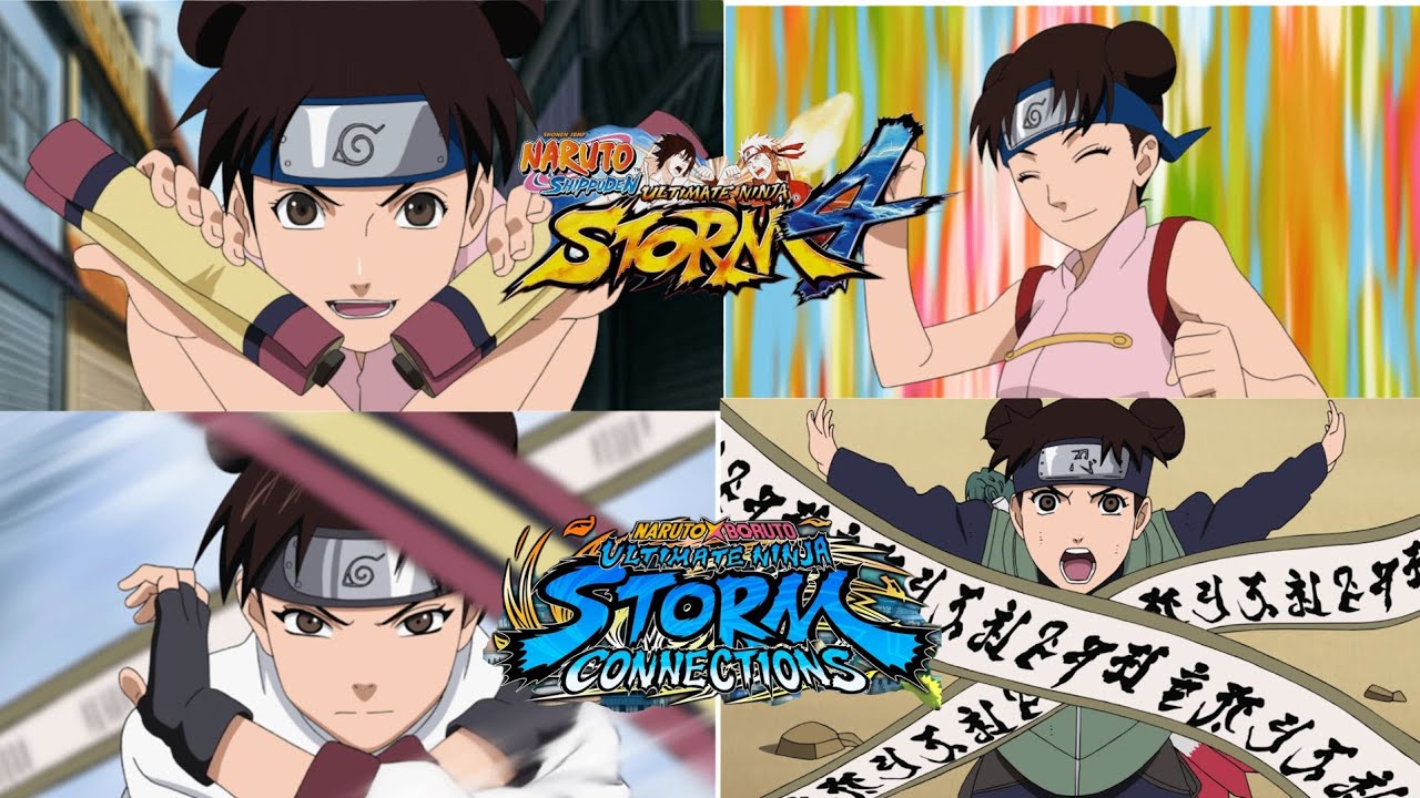 Naruto Storm 4 vs Naruto Storm Connections:comparación del doblaje latino de ambos juegos:(Ten Ten)