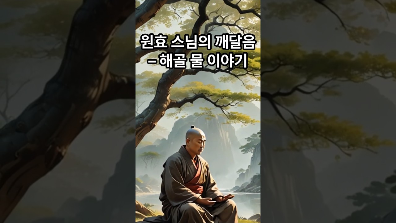 #원효대사 #일체유심조 #경전 #불교지혜 #불구부정