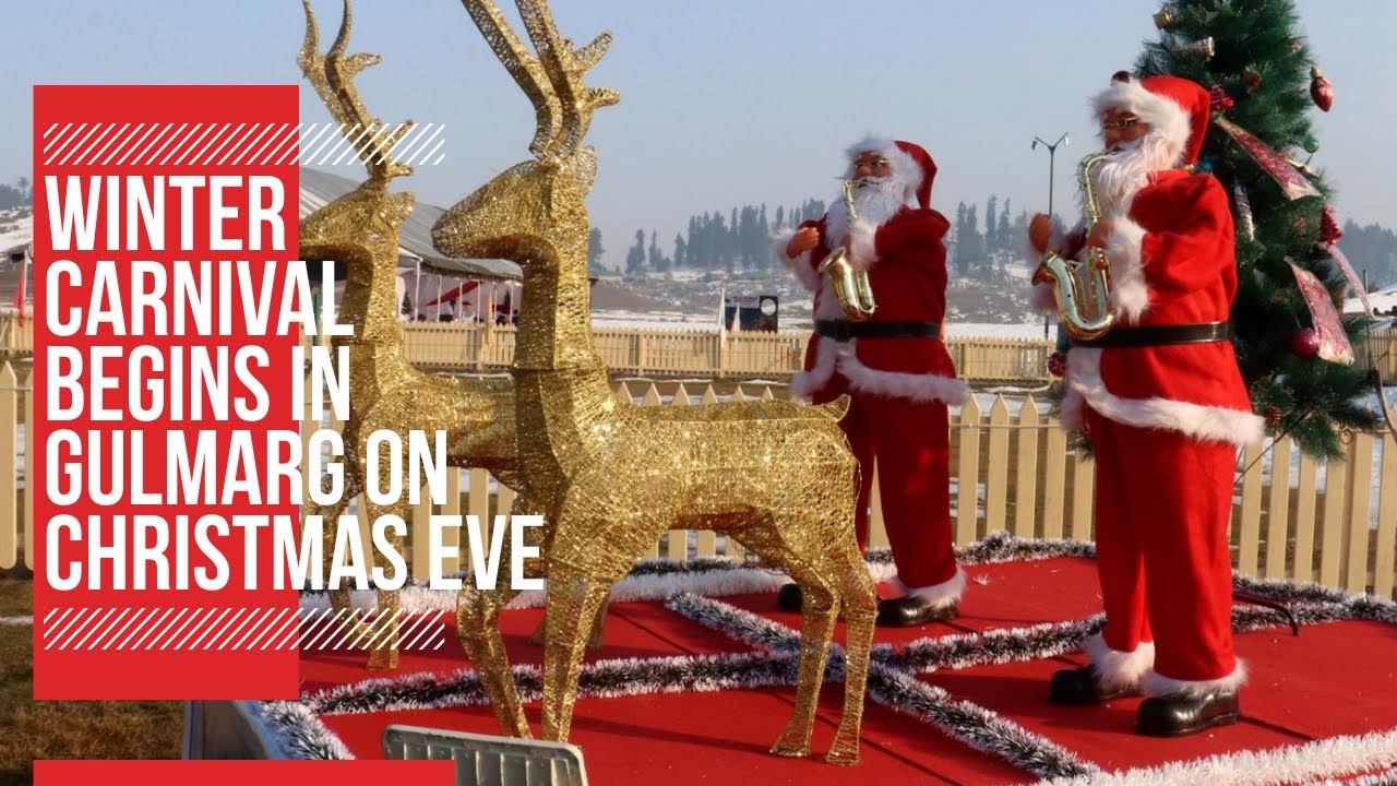 Winter carnival begins in Gulmarg on Christmas Eve
